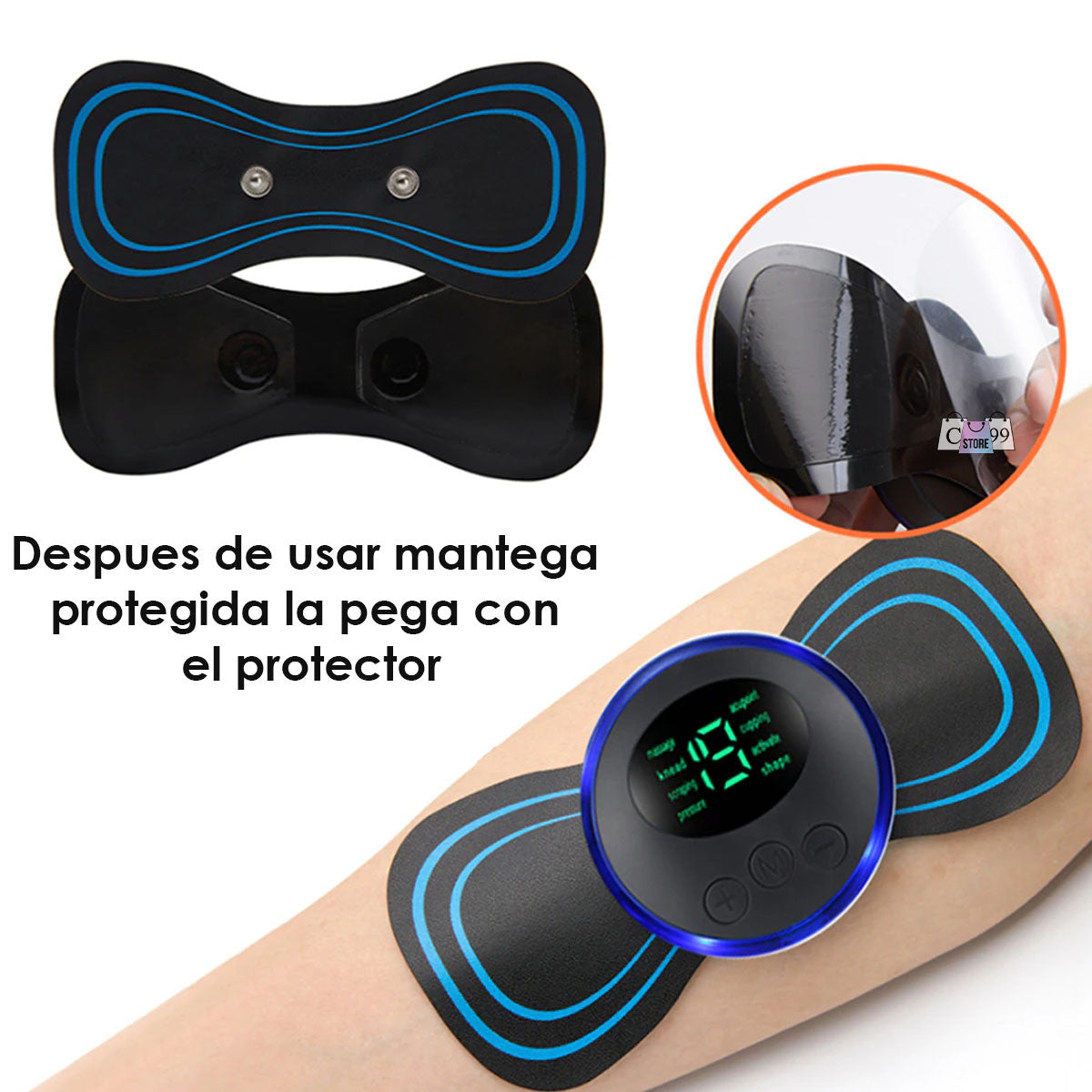 RelaxPro™ "MINI MASAJEADOR ELÉCTRICO RECARGABLE USB"